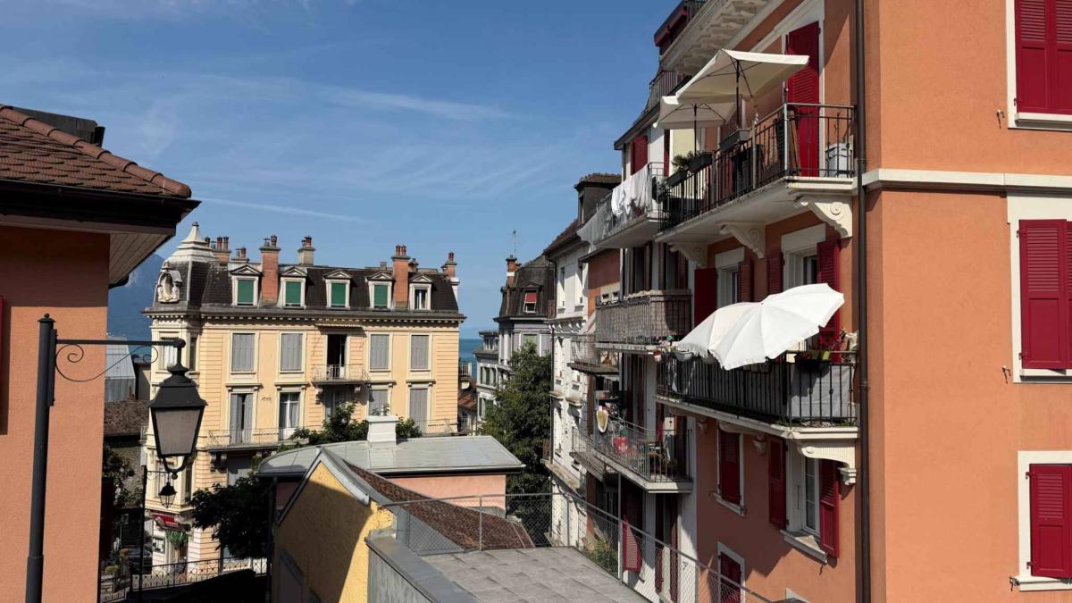Spacieux appartement de 3,5 pièces au cœur du Vieux-Montreux