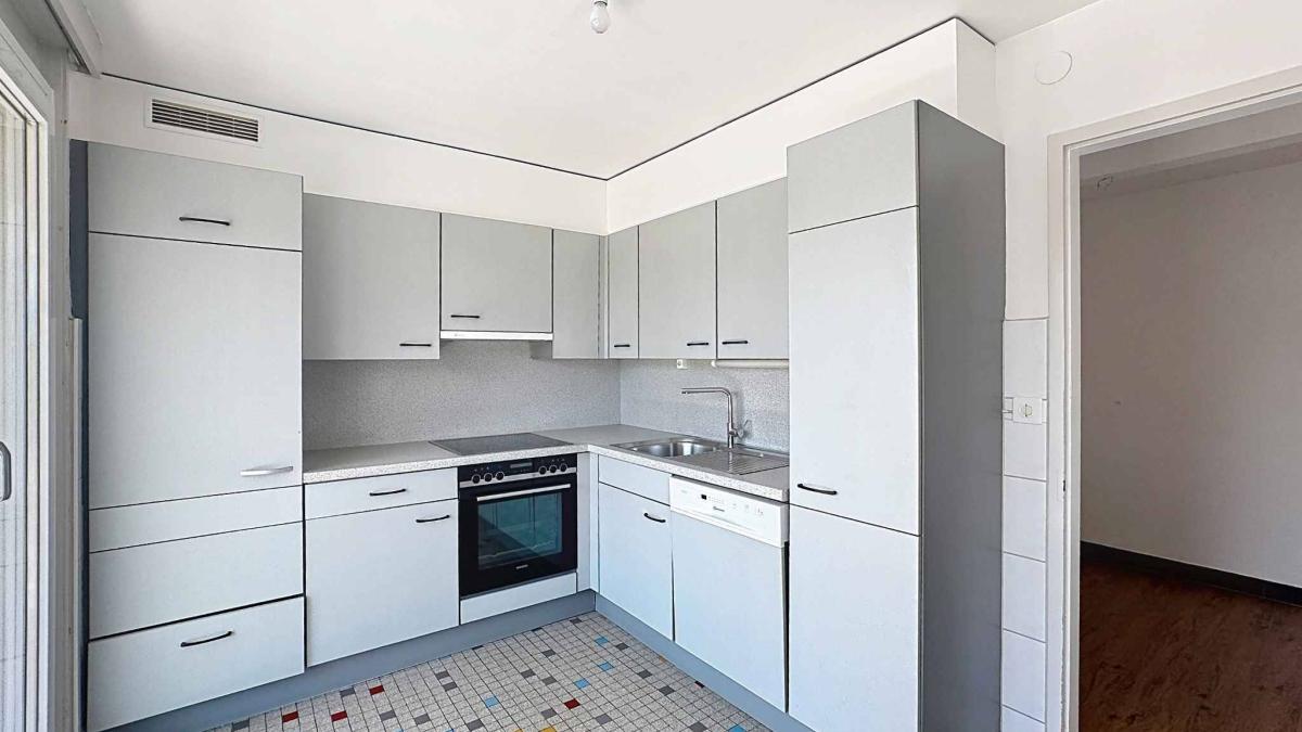 Lumineux 3.5 pièces de 77.5  m2 + grand balcon 17.5 m2
