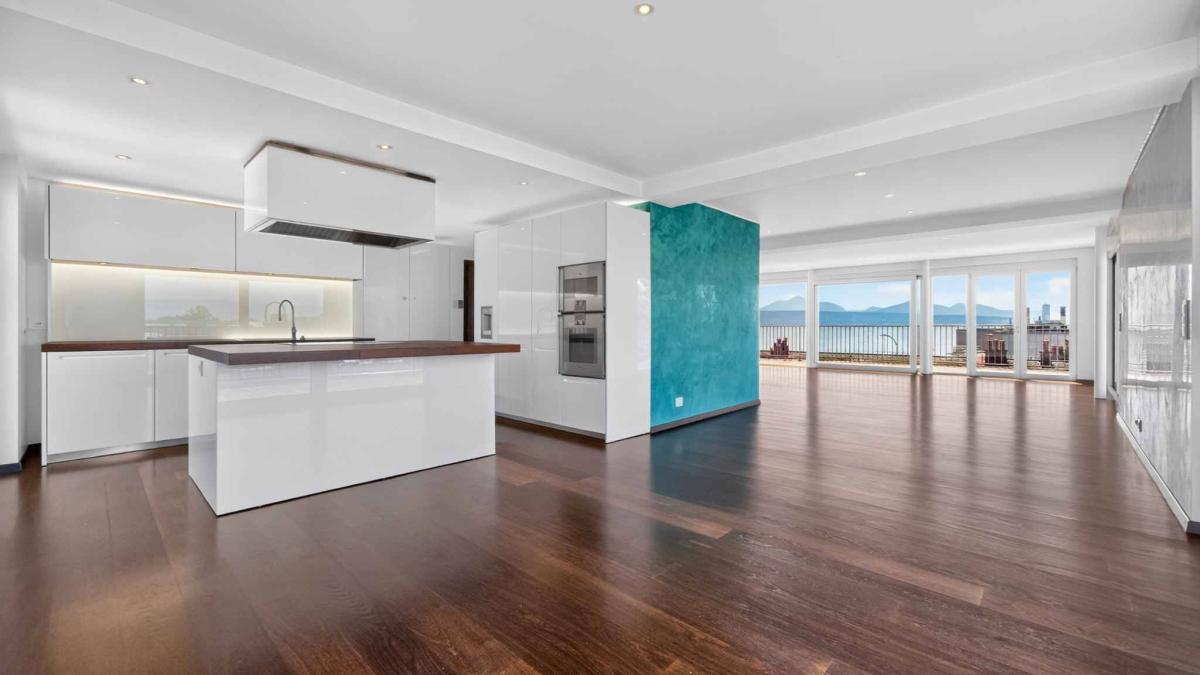 Appartement 3,5 pièces de standing avec vue imprenable sur le lac Léman