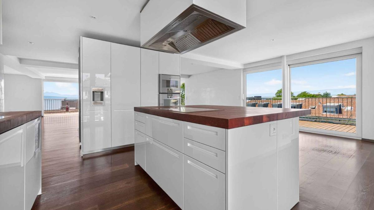 Appartement 3,5 pièces de standing avec vue imprenable sur le lac Léman