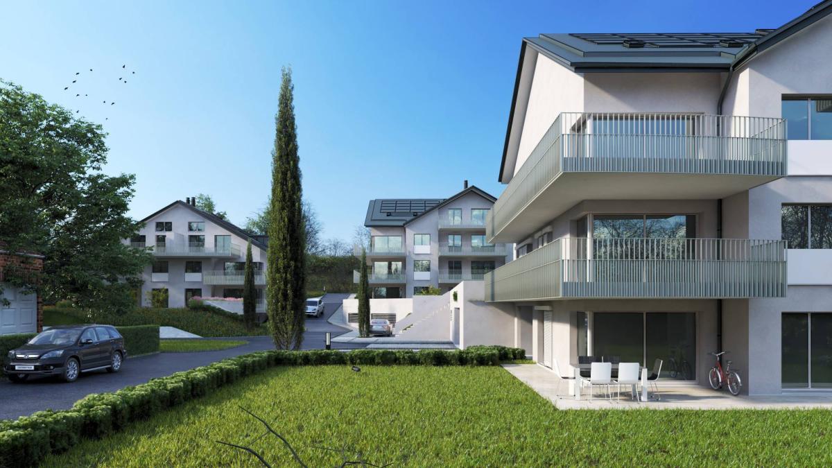 Magnifique appartement de 3,5 pièces avec jardin privatif