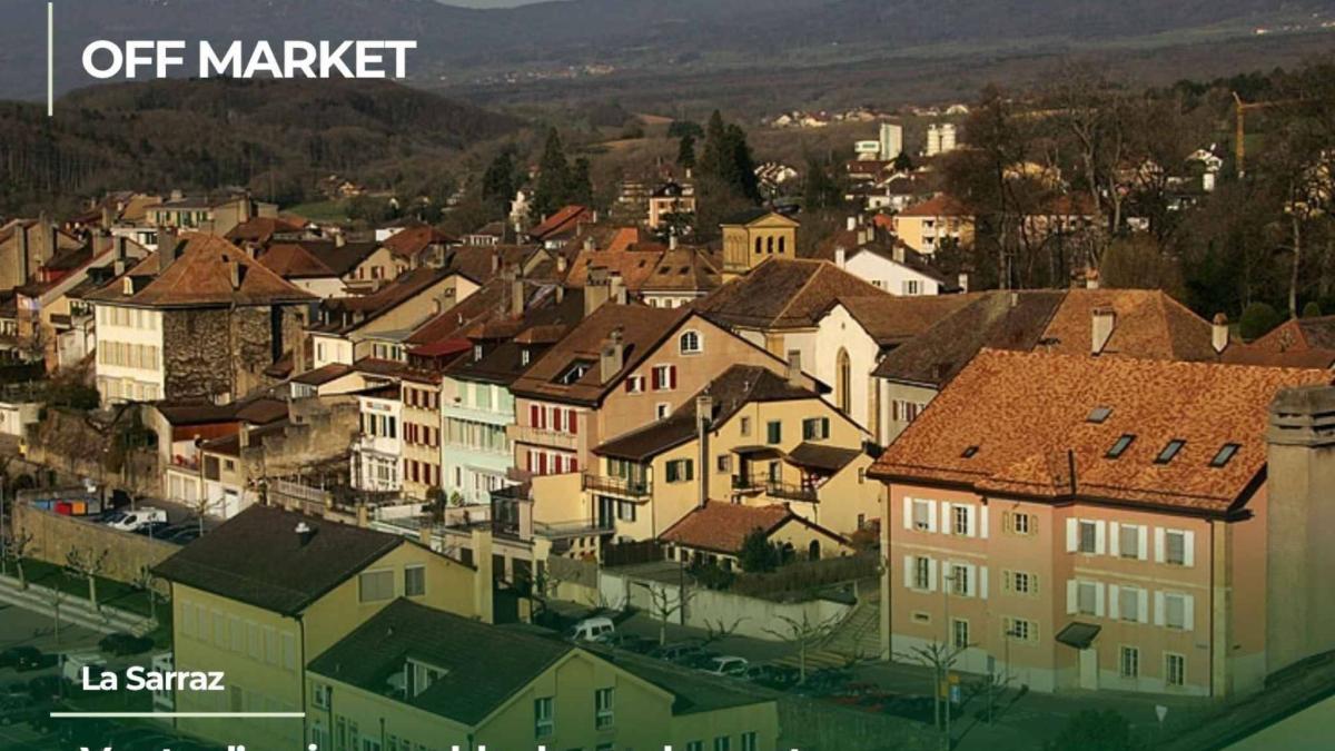 Immeuble résidentiel de rendement à La Sarraz