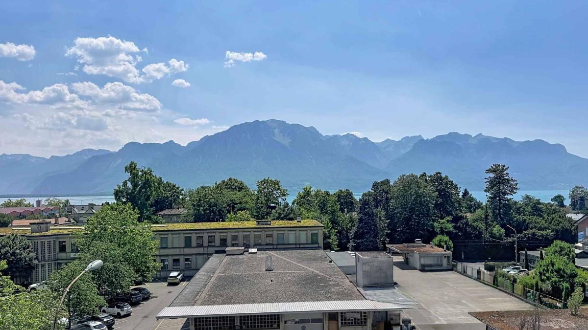 Appartement de 1 pièce - 33.5 m2 avec grand balcon et garage box 