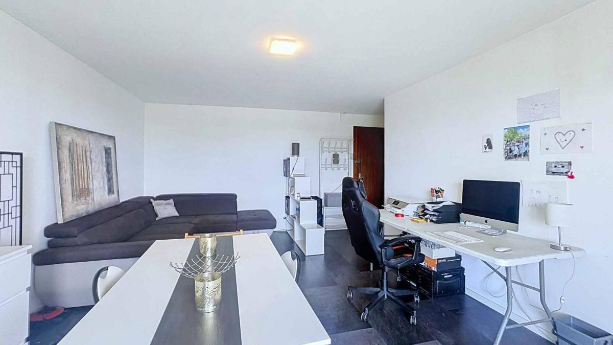 Appartement de 1 pièce - 33.5 m2 avec grand balcon et garage box 