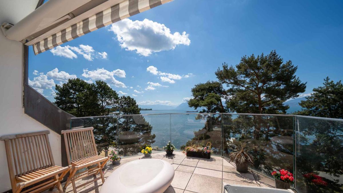 Magnifique appartement en duplex avec vue panoramique sur le lac