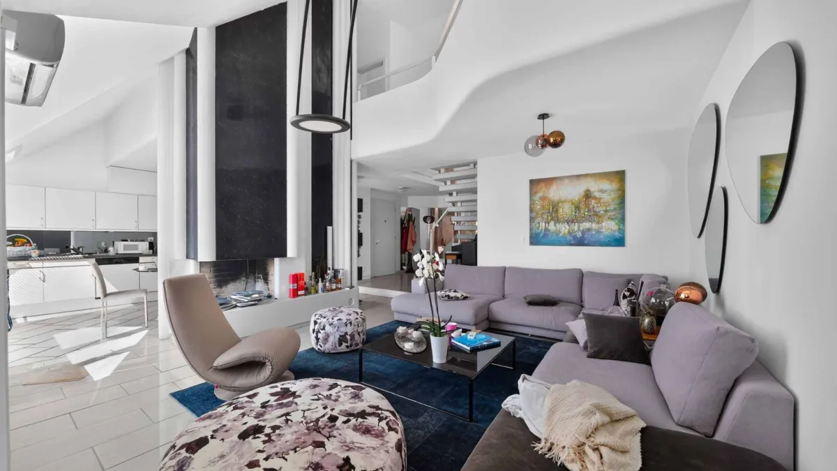 Magnifique appartement en duplex avec vue panoramique sur le lac