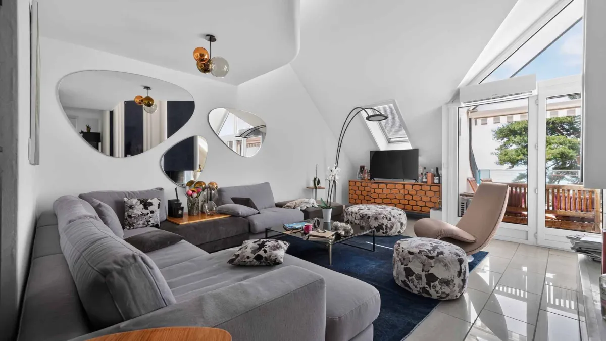 Magnifique appartement en duplex avec vue panoramique sur le lac