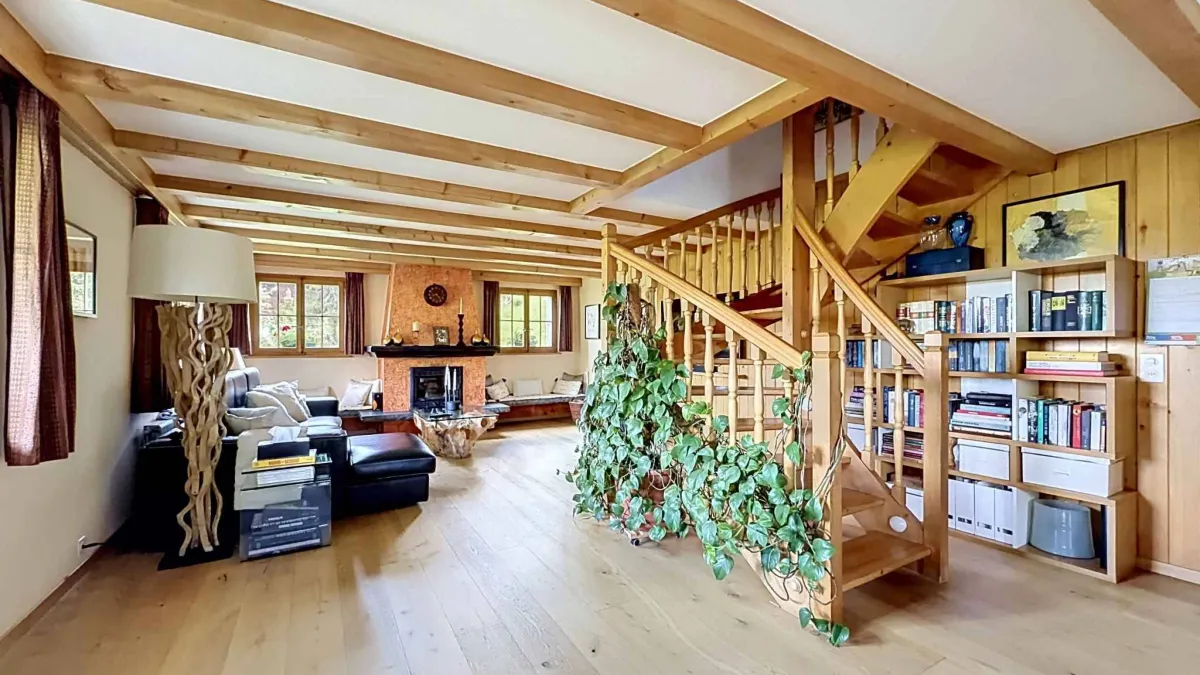 Grand chalet de 3 appartements avec vue panoramique