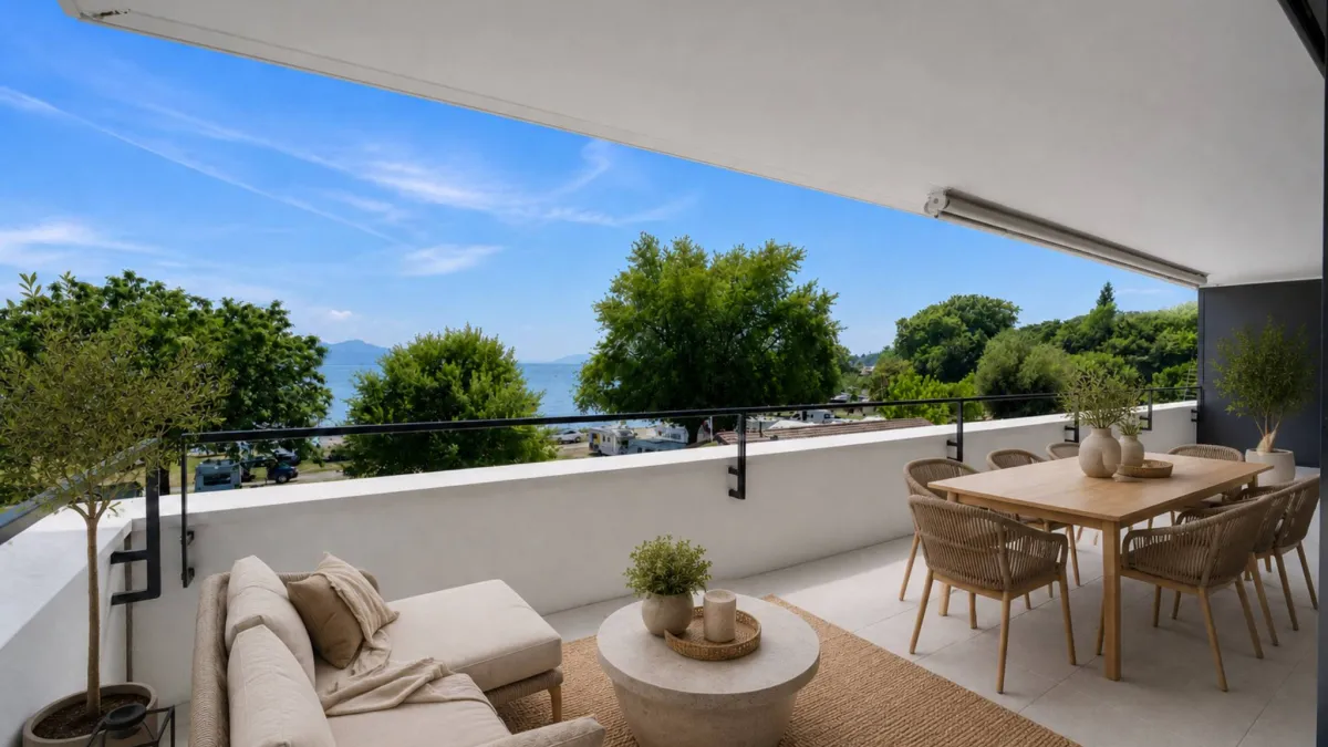 Superbe appartement neuf de 4,5 pièces de haut standing avec vue sur le lac !