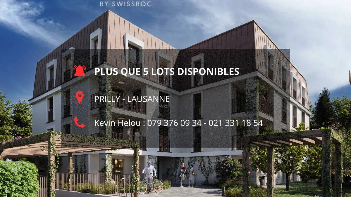 Grand appartement de 4,5 pièces neuf orienté plein sud au coeur de la ville !