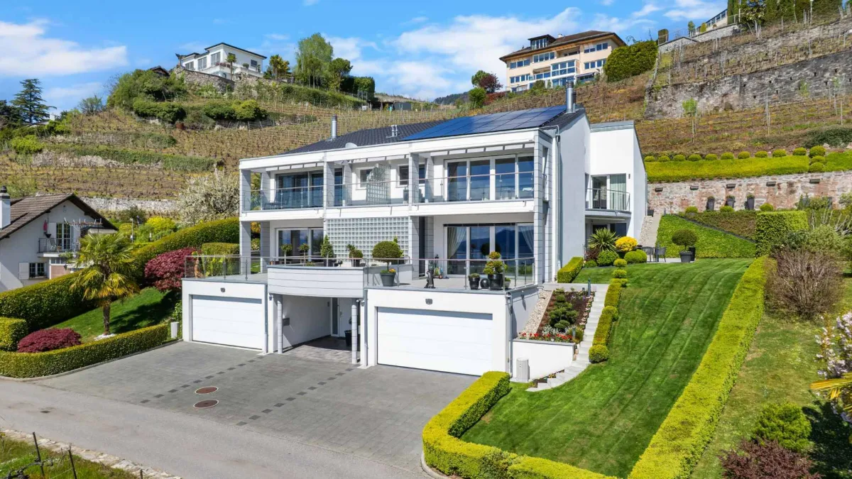 Villa contemporaine avec panorama exceptionnel