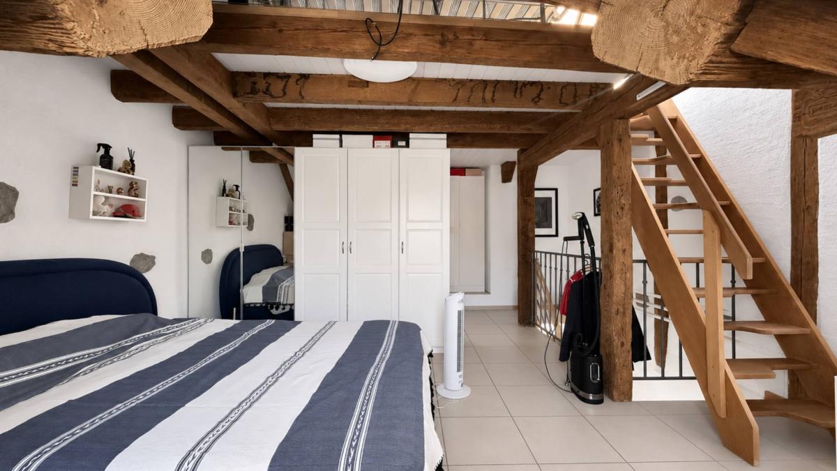 Duplex de 2,5 pièces au centre-ville avec terrasse