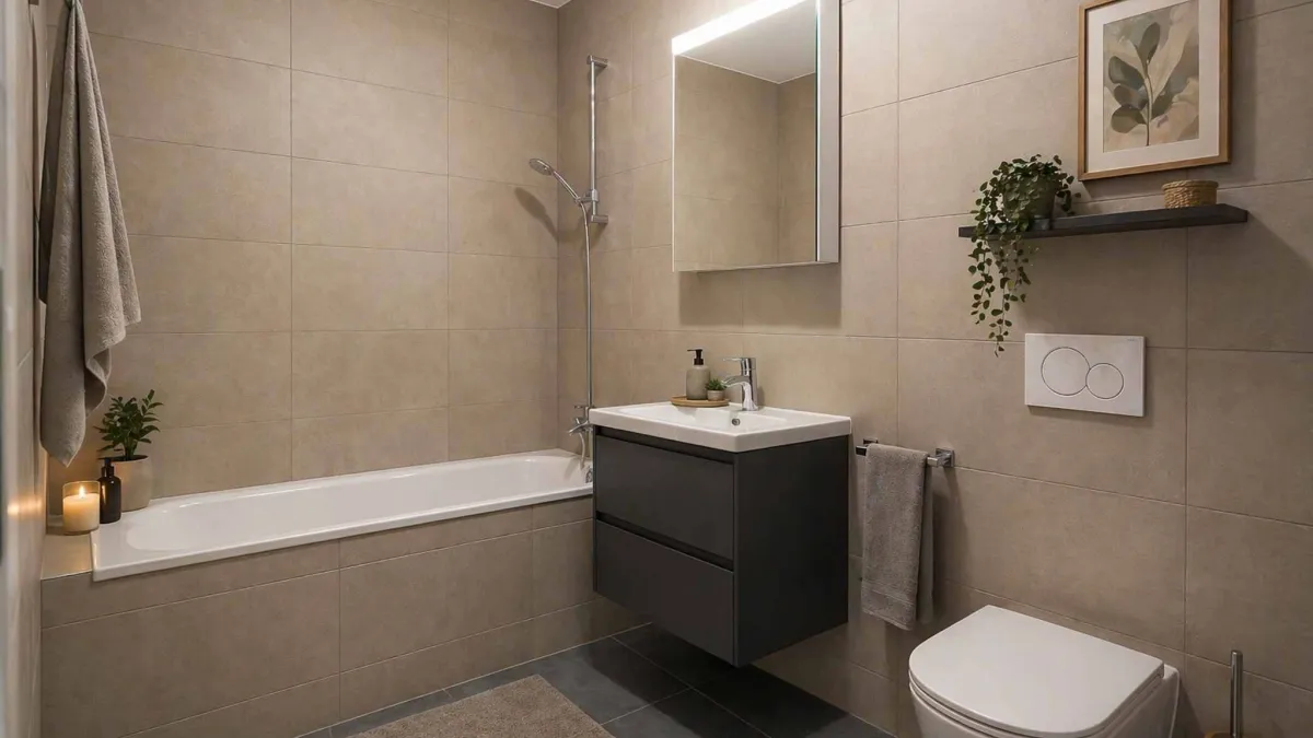 Appartement 3,5 pièces neuf en rez-de-jardin avec terrasse.