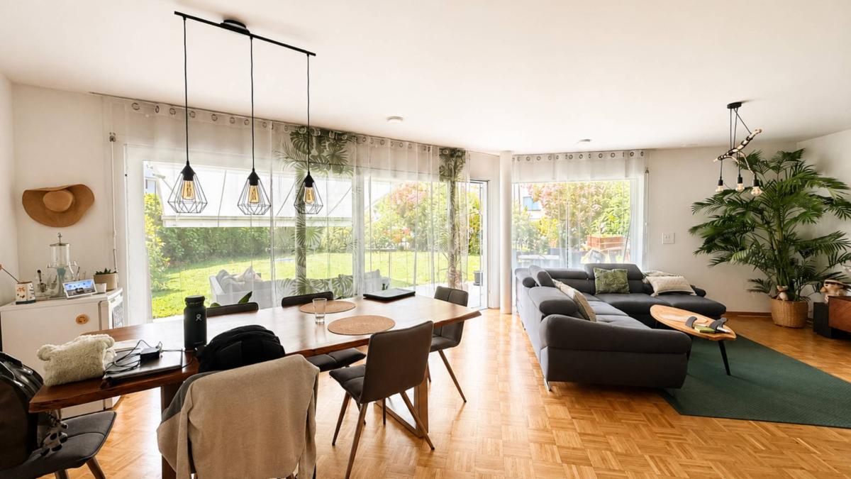 Superbe 3.5 pièces avec jardin privatif proche du lac 