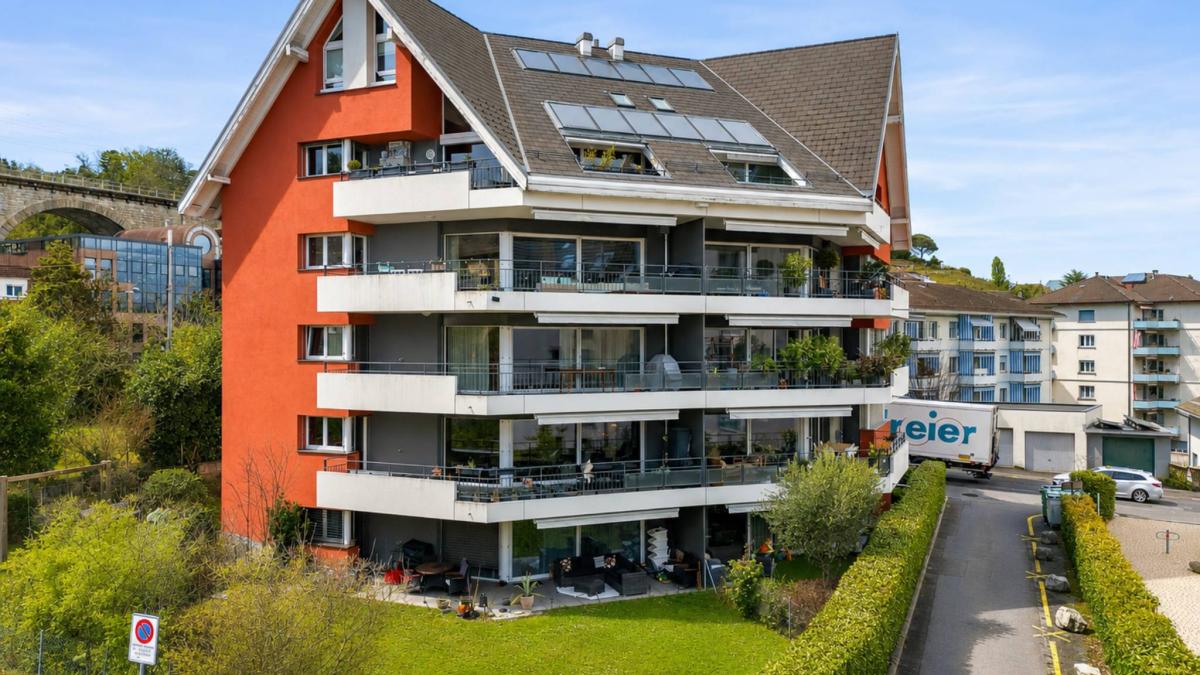 Superbe 3.5 pièces avec jardin privatif proche du lac 