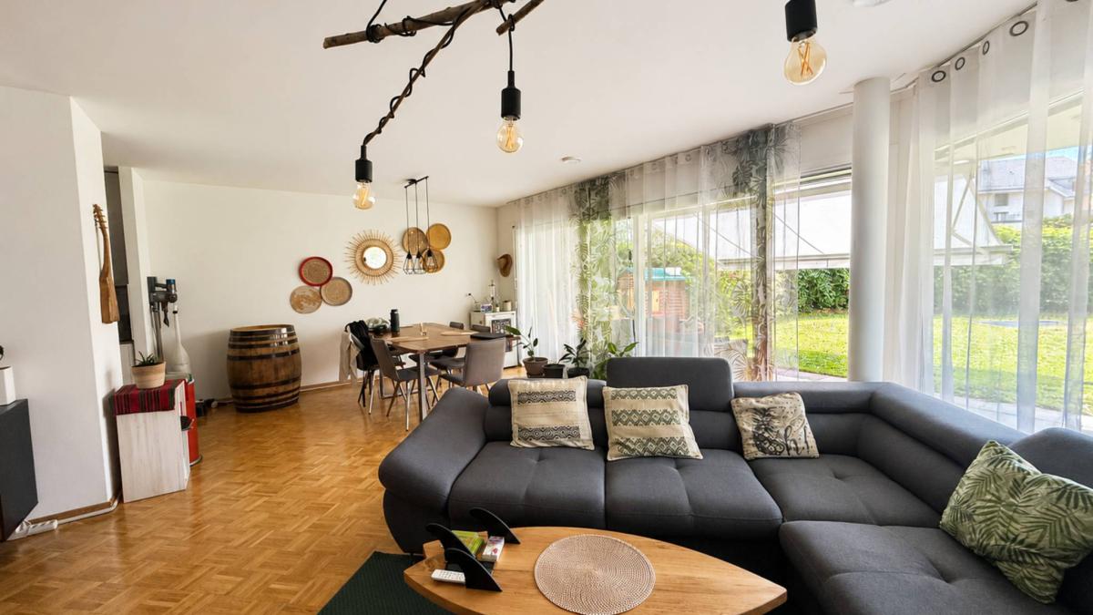 Superbe 3.5 pièces avec jardin privatif proche du lac 