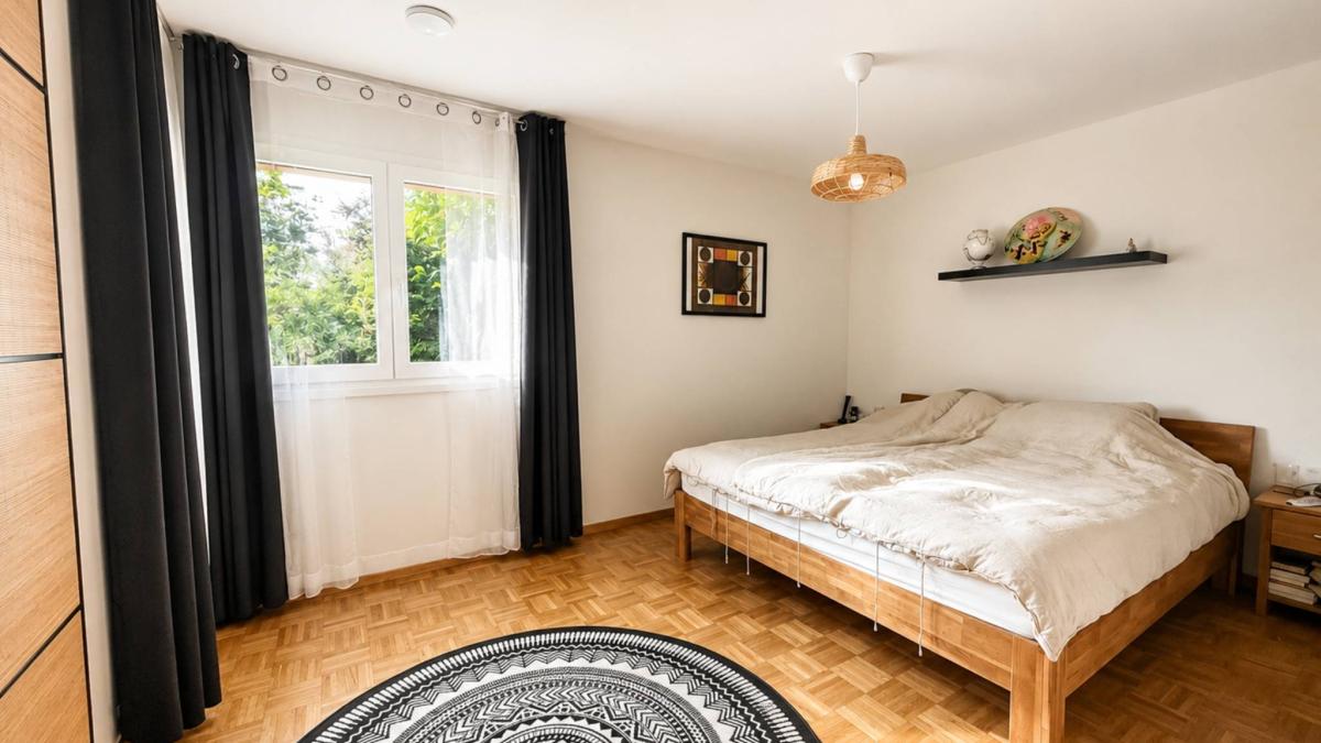 Superbe 3.5 pièces avec jardin privatif proche du lac 