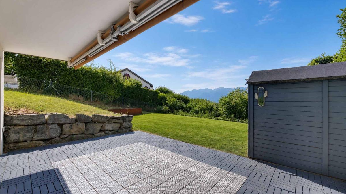 Duplex de 4.5 pièces avec terrasse et jardin