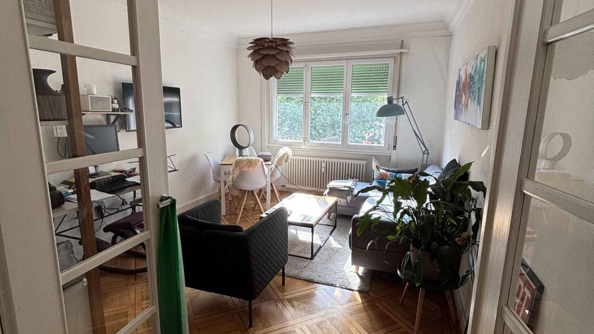 Bel appartement de 2,5 pièces avec aperçu sur le lac