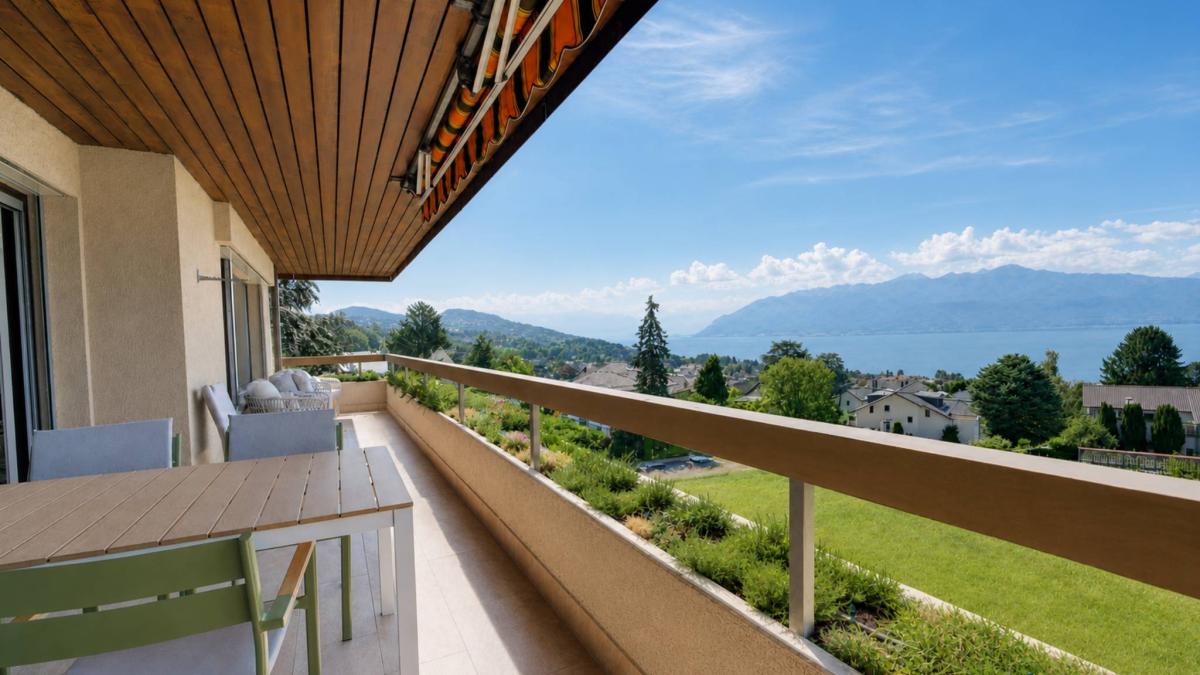Magnifique 5.5 pièces avec vue panoramique sur le lac et le Lavaux