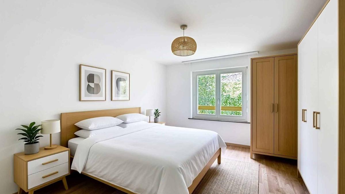 Au dernier étage - Grand 3.5 pièces sur 1 niveau de 79 m2 + balcon 