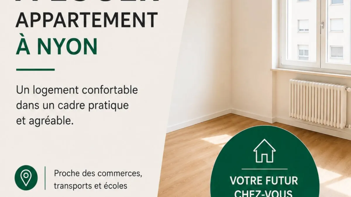 Appartement de 3.5 pièces au 2ème étage