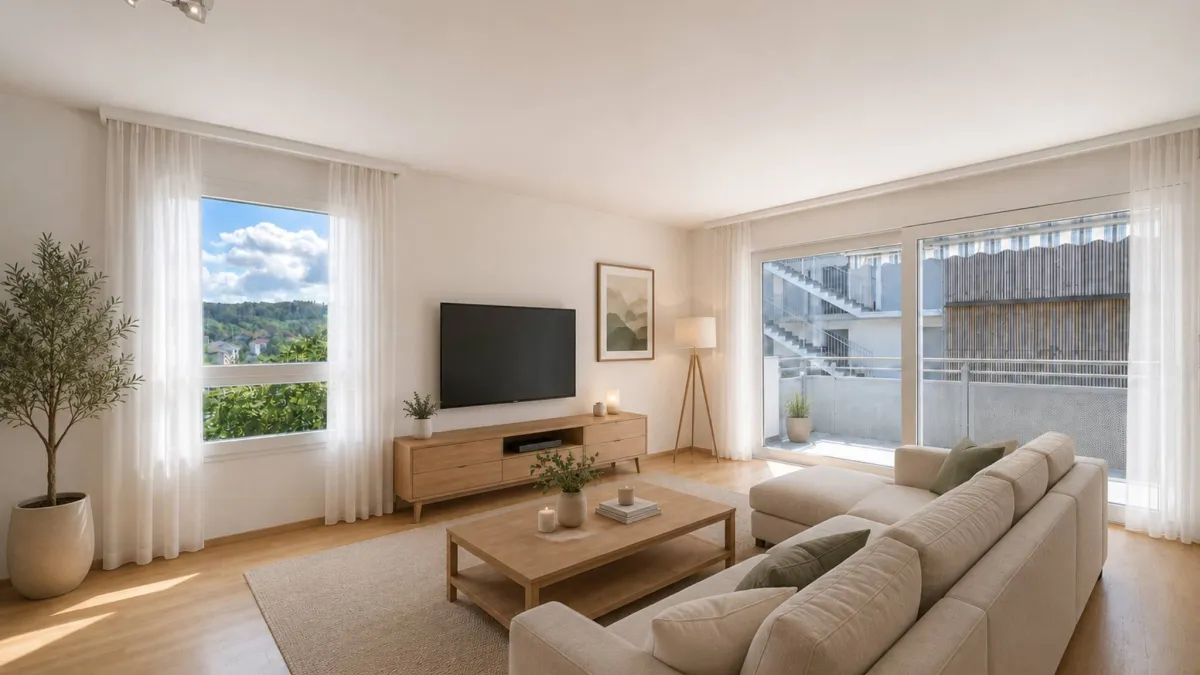 Appartement lumineux de 3,5 pièces. Proche de toutes commodités.