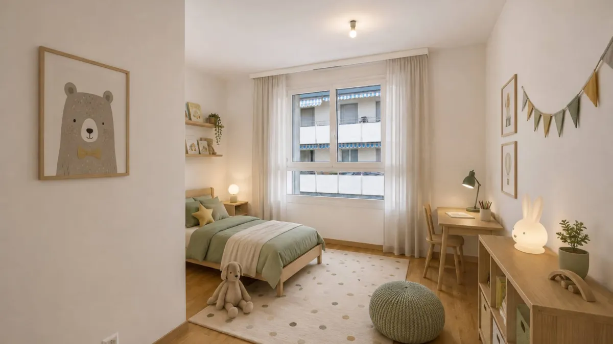 Appartement lumineux de 3,5 pièces. Proche de toutes commodités.