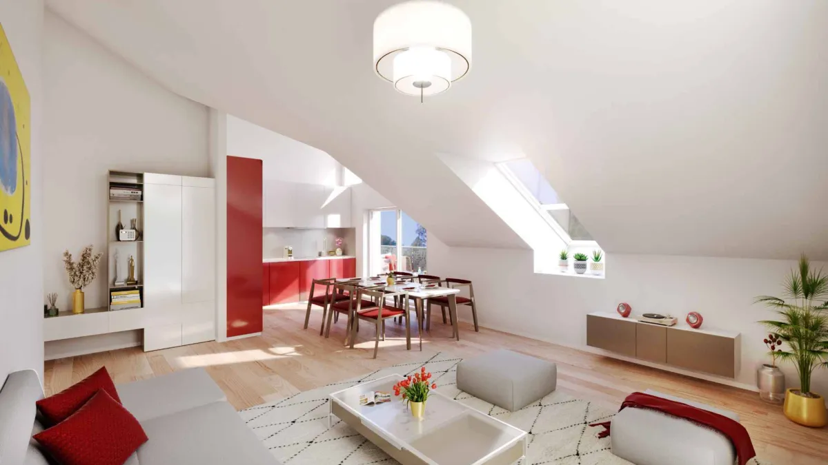Appartement de 2,5 pièces avec balcon – Idéal pour un investissement