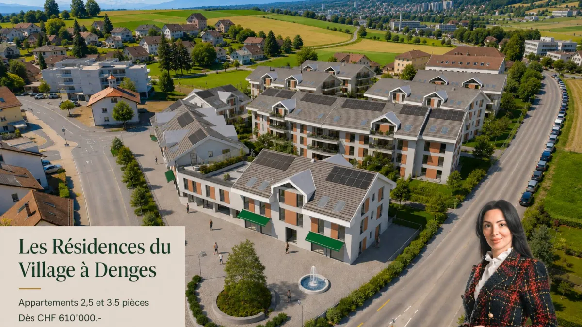 Appartement de 2,5 pièces avec  jardin