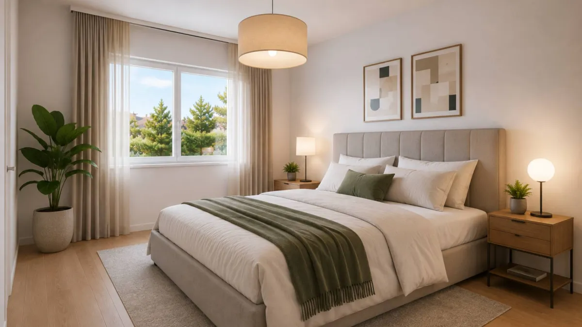 Appartement de 2,5 pièces avec  jardin