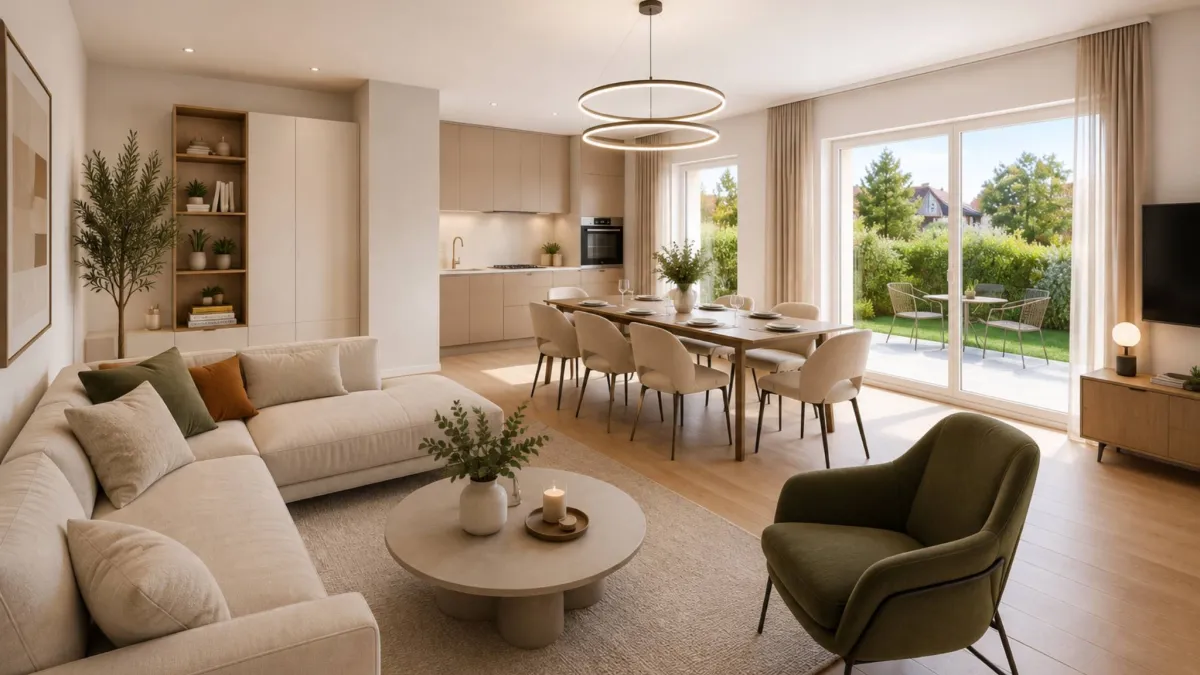 Denges - Rez-de-jardin de 3.5 pièces - 88 m² avec terrasse  de 12 m² et jardin de 28 m² 