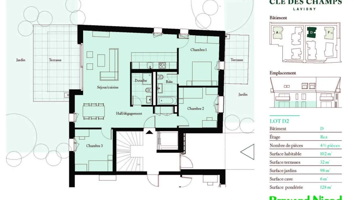Nouvelle Promotion! Appartements de 3.5 à 5.5 pièces avec terrasses et balcons 