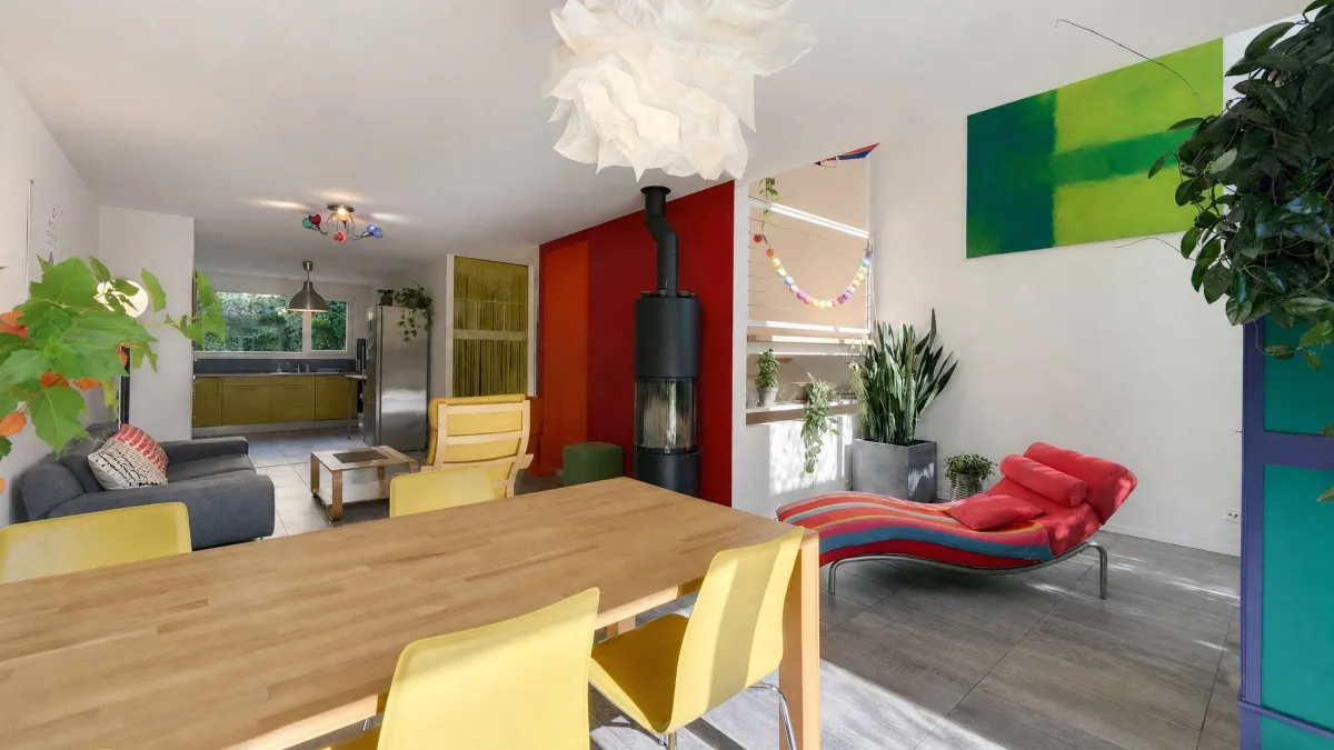 Jolie villa mitoyenne avec jardin privatif 
