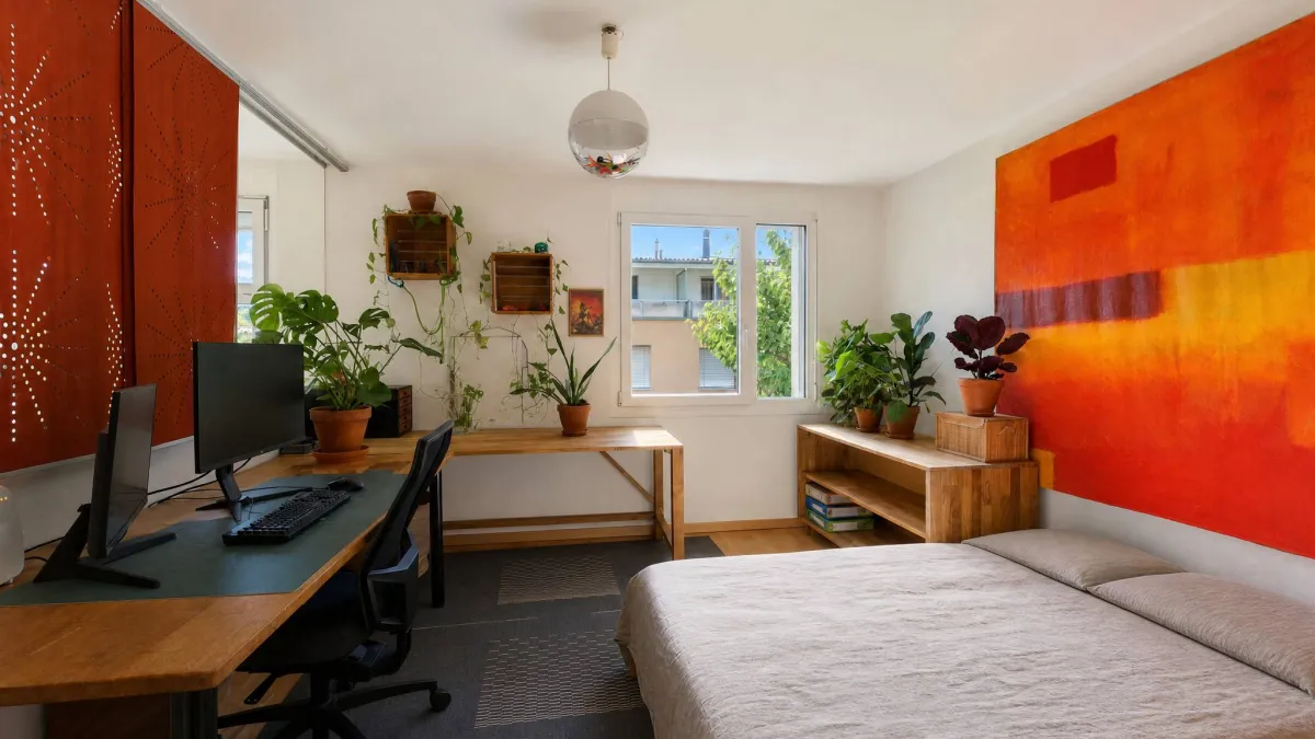 Jolie villa mitoyenne avec jardin privatif 