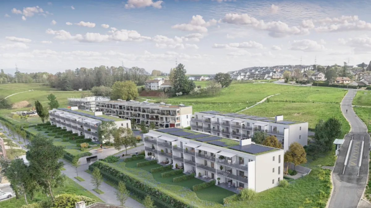 Appartements neufs de 1.5 pièces avec balcon 