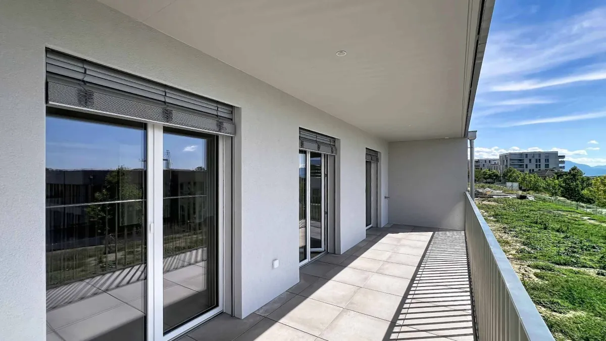 Appartements neufs de 2.5 pièces avec balcon 