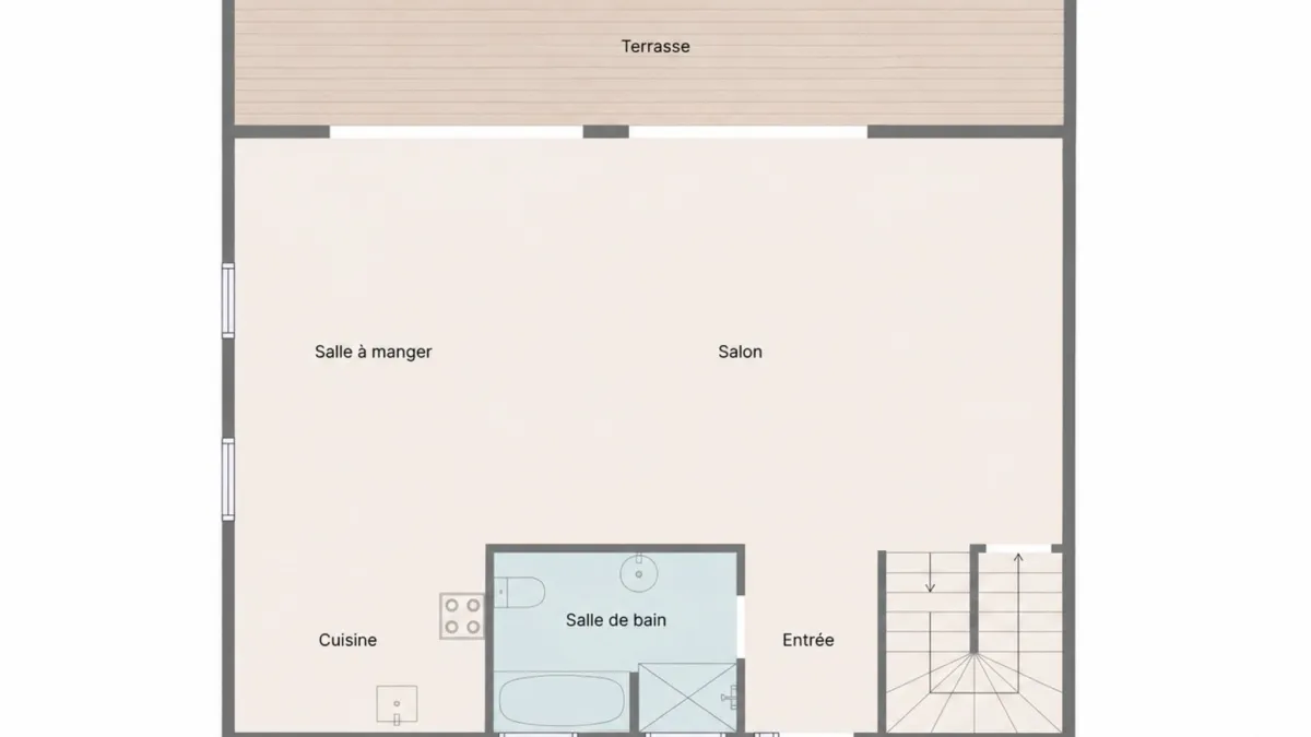 Villa de 5.5 pièces avec terrasse et jardin