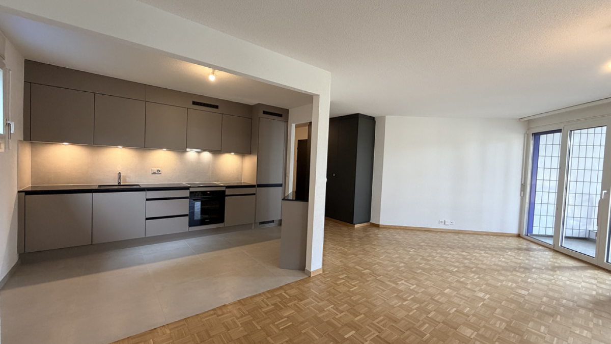 3.5 pièces avec balcon en cours de rénovation - Clos 6C