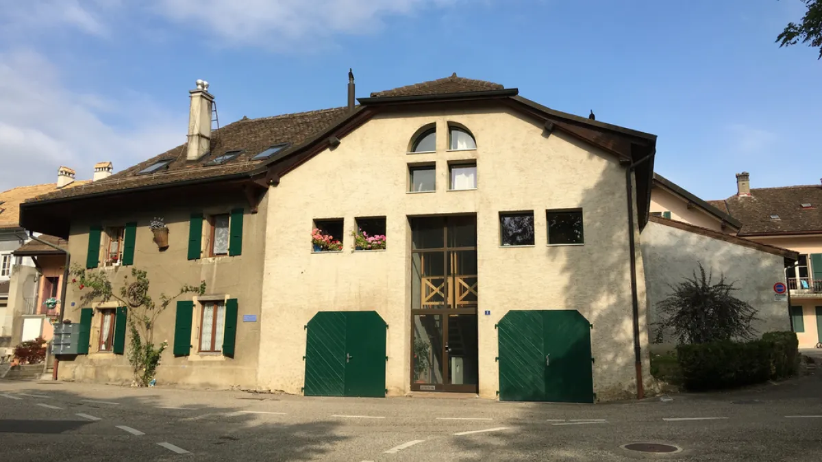 Au coeur du village de Begnins