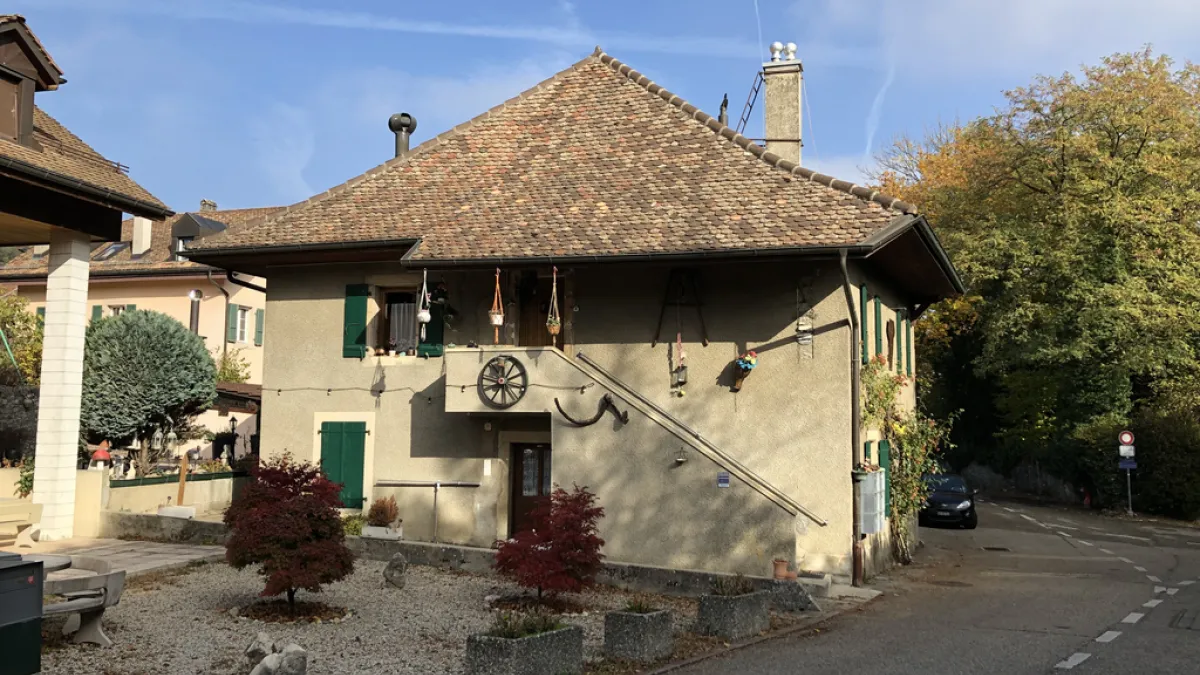 Au coeur du village de Begnins