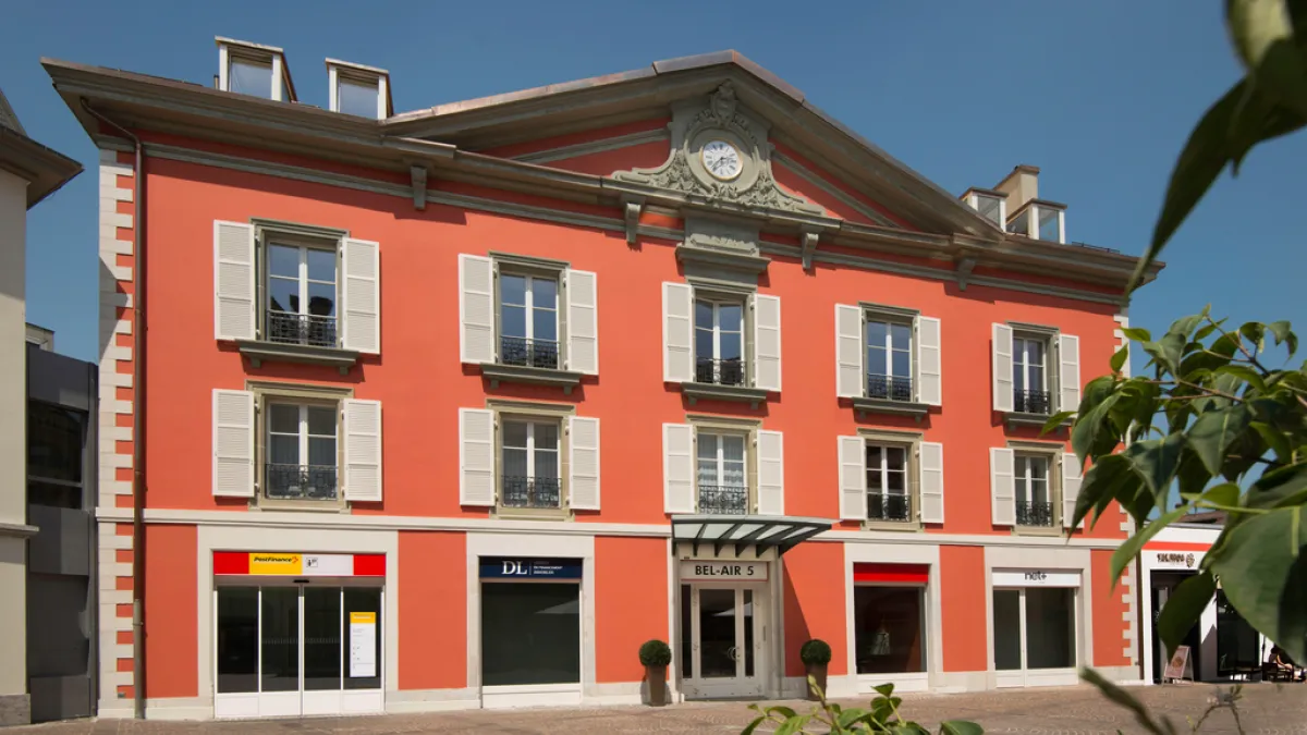 Arcade commerciale située au coeur de Nyon