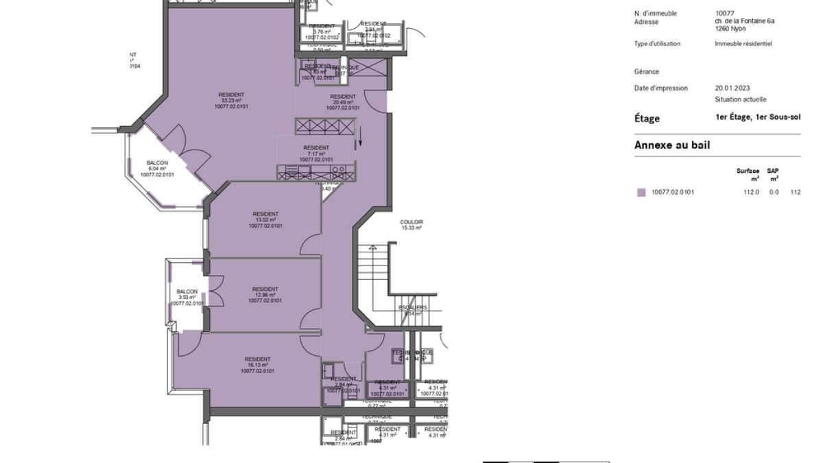 Superbe appartement de 4.5 pièces à Nyon