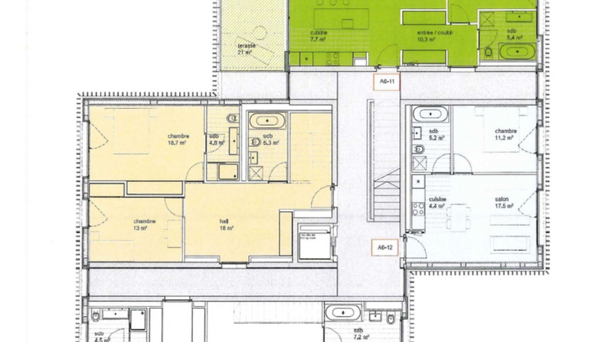 Superbe appartement duplex de 5 pièces au coeur de Crans