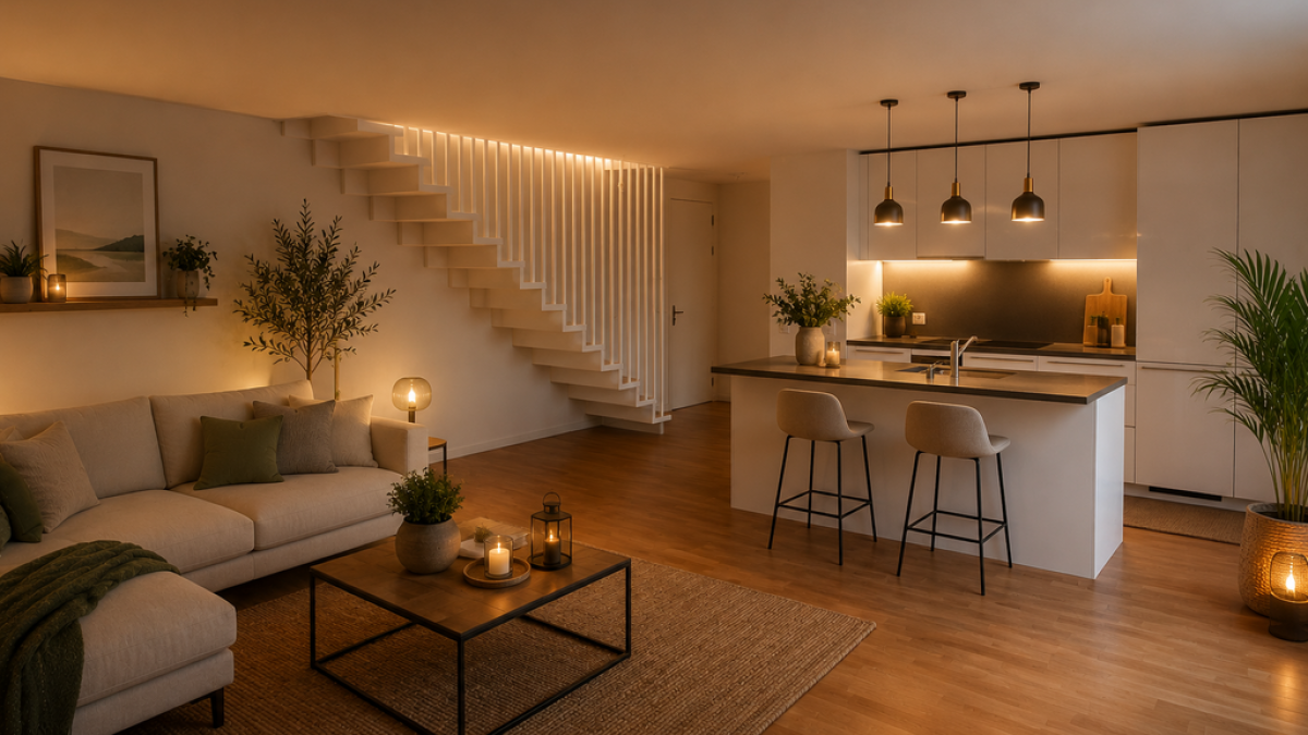Superbe appartement duplex de 5 pièces au coeur de Crans