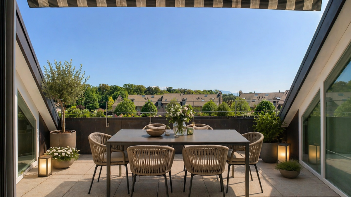 OBJET RARE **Duplex de 6.5 pièces sis à GLAND**