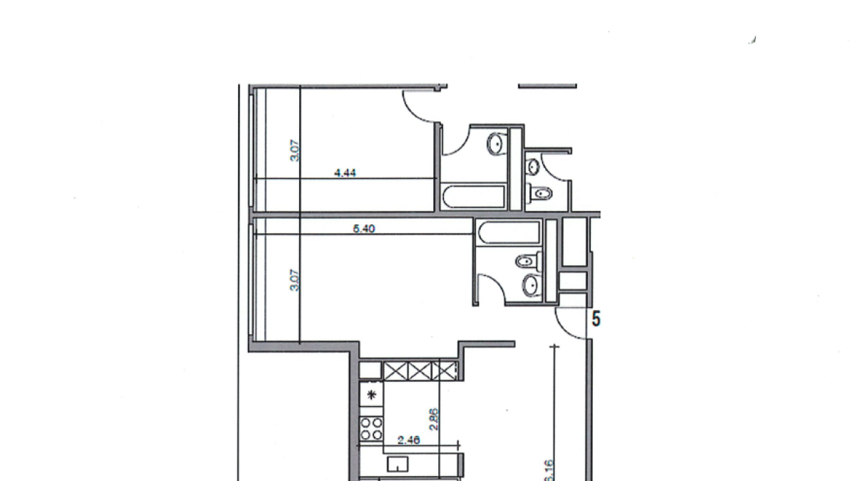 Appartement de 2.5 pièces sis à Nyon