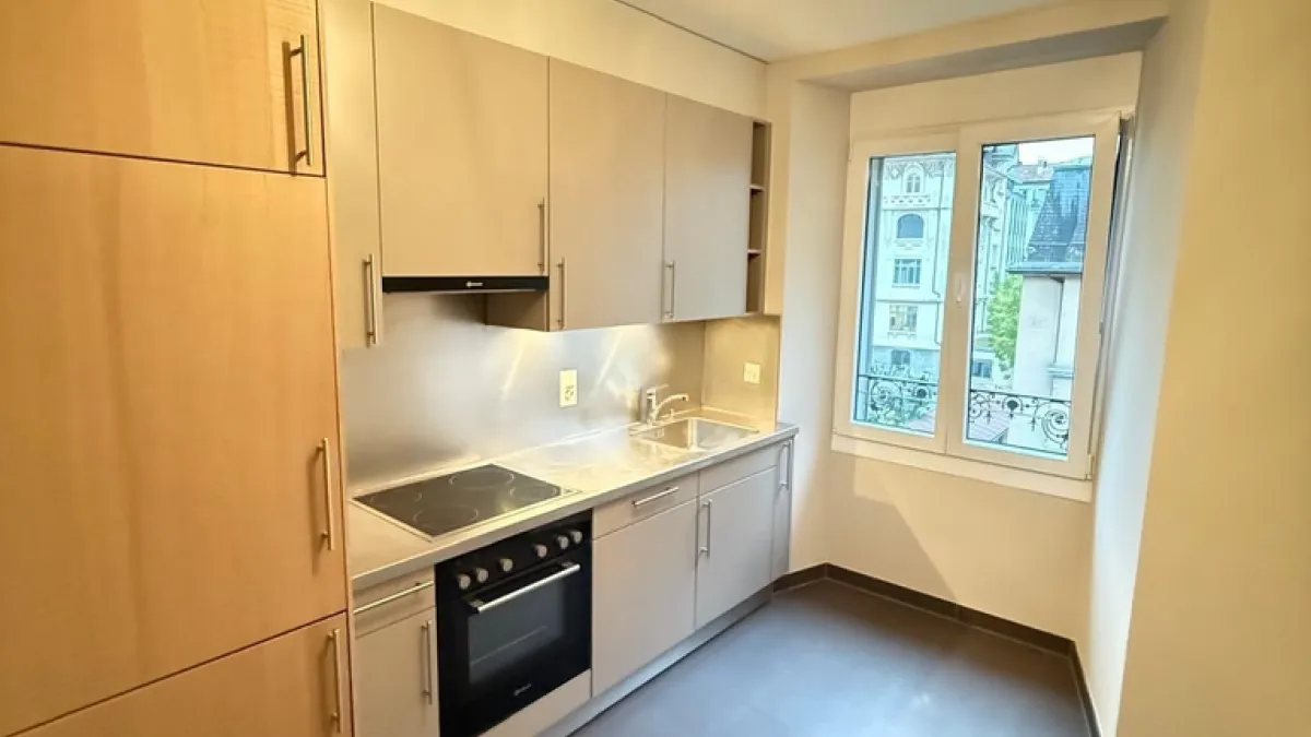 Bel appartement de 2,5 pièces sous-gare