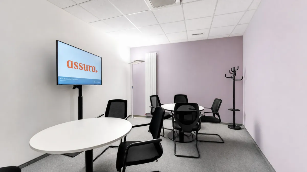 Grande surface de bureaux moderne et modulable