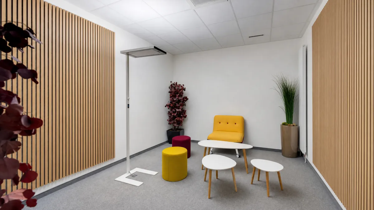 Grande surface de bureaux moderne et modulable